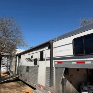 2022 SMC Laramie Stock Combo with Living Quarters Horse Trailer