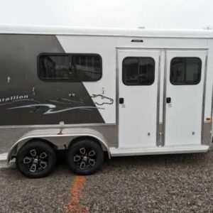 2023 Homesteader Stallion Bumper Pull Horse Trailer