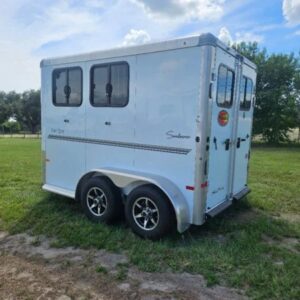 2023 Sundowner Horse Trailer Super Sport Aluminum 2H Bumper Pull
