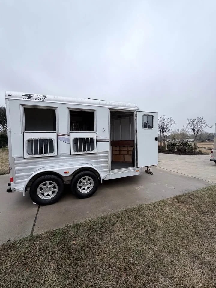 2017 4 Star aluminum horse trailer 2 horse, slant load Horse Trailer