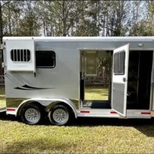 2021 Shadow Pro Series 2 Horse Straight Load Bumper Pull Horse Trailer.